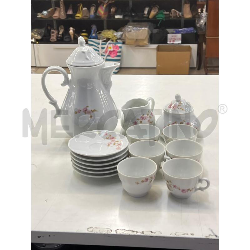 CAFFE' SET ANCAP 6 PERSONE COMPLETO FIORELLINI | Mercatino dell'Usato Teramo 1