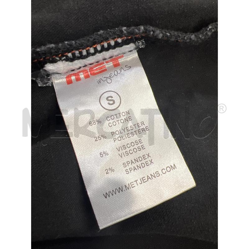 CAMICIA DONNA MET NERA DI JEANS BOTTONI GRIGI | Mercatino dell'Usato Teramo 4
