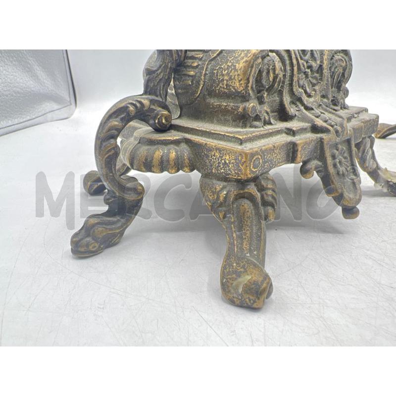 CANDELABRI COPPIA EPOCA 5 LUCI IN STILE FUSIONE  | Mercatino dell'Usato Teramo 3