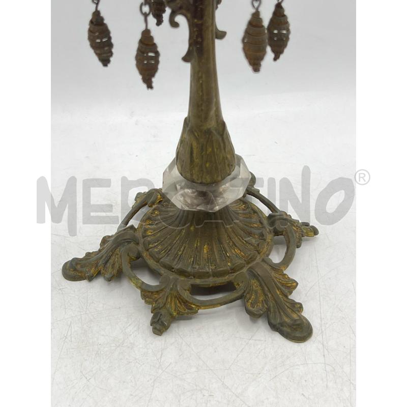 CANDELABRO EPOCA IN METALLO | Mercatino dell'Usato Teramo 2