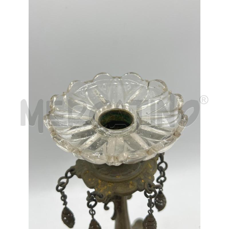CANDELABRO EPOCA IN METALLO | Mercatino dell'Usato Teramo 3