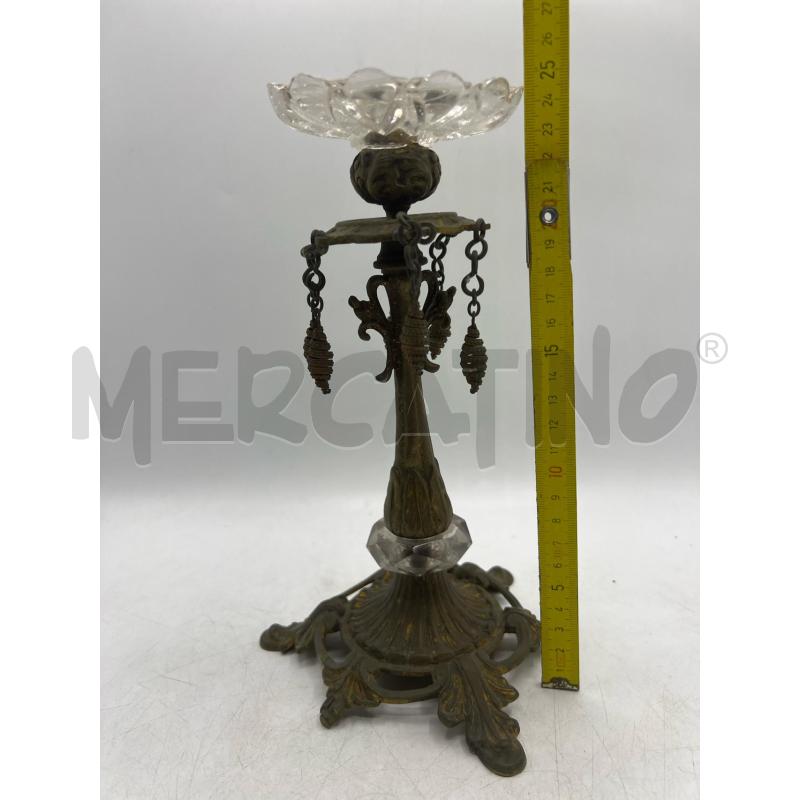CANDELABRO EPOCA IN METALLO | Mercatino dell'Usato Teramo 5