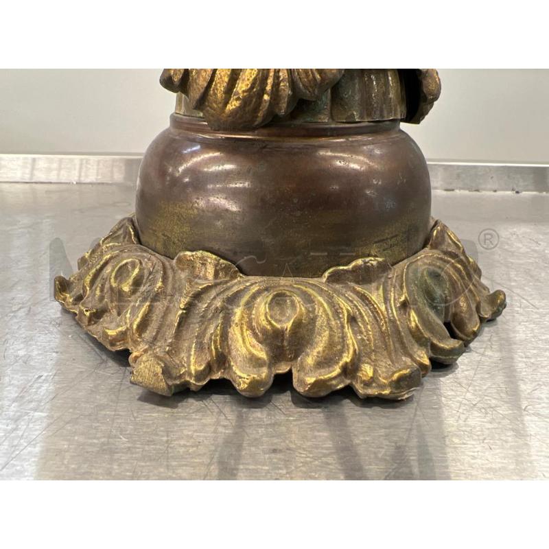 CANDELABRO O PLAFONIERA DA TERRA OTTONE 5 LUCI IN STILE | Mercatino dell'Usato Teramo 2