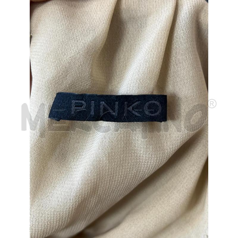 CANOTTA DONNA PINKO DORATA PAILLETTE SPALLA LARGA  | Mercatino dell'Usato Teramo 4