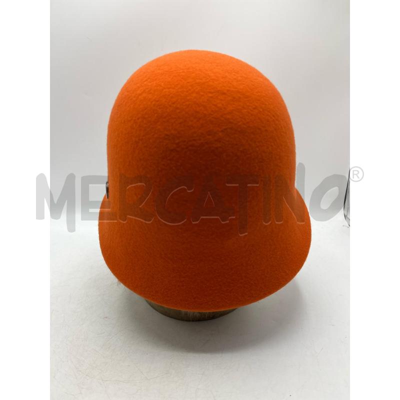 CAPPELLO DONNA BORSALINO ARANCIONE  | Mercatino dell'Usato Teramo 2