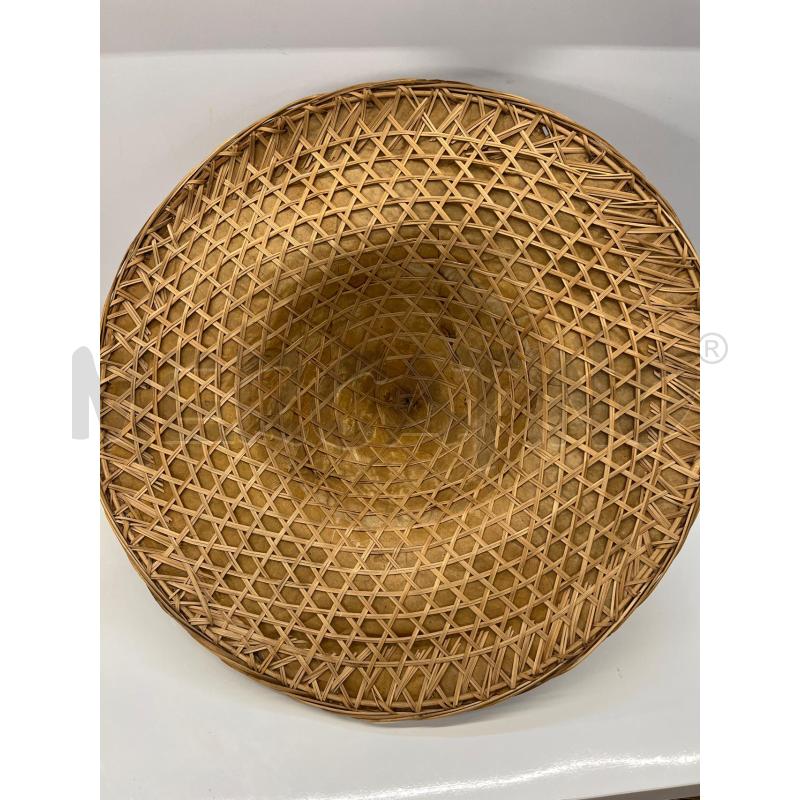 CAPPELLO PAGLIA ETNICO PROBABILE VIETNAM  | Mercatino dell'Usato Teramo 3