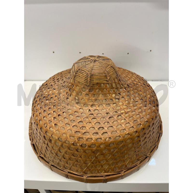 CAPPELLO PAGLIA ETNICO PROBABILE VIETNAM  | Mercatino dell'Usato Teramo 1