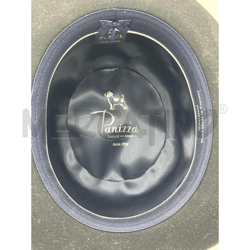 CAPPELLO UOMO PANIZZA 7 1/4 M/L MADE IN ITALY TUSCANY - NERO | Mercatino dell'Usato Teramo 3