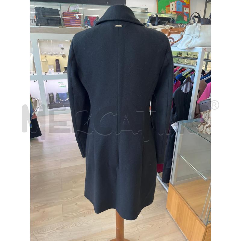 CAPPOTTO DONNA LIU JO NERO CHIUSURA A CLIP | Mercatino dell'Usato Teramo 2