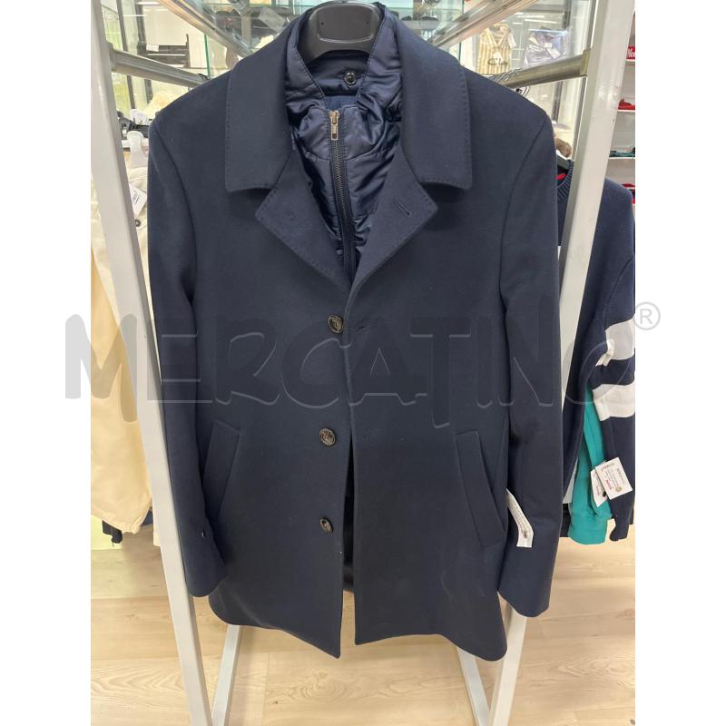 CAPPOTTO UOMO CAPANI BLU NOTTE INTERNO INSERTO PIUMINO | Mercatino dell'Usato Teramo 1