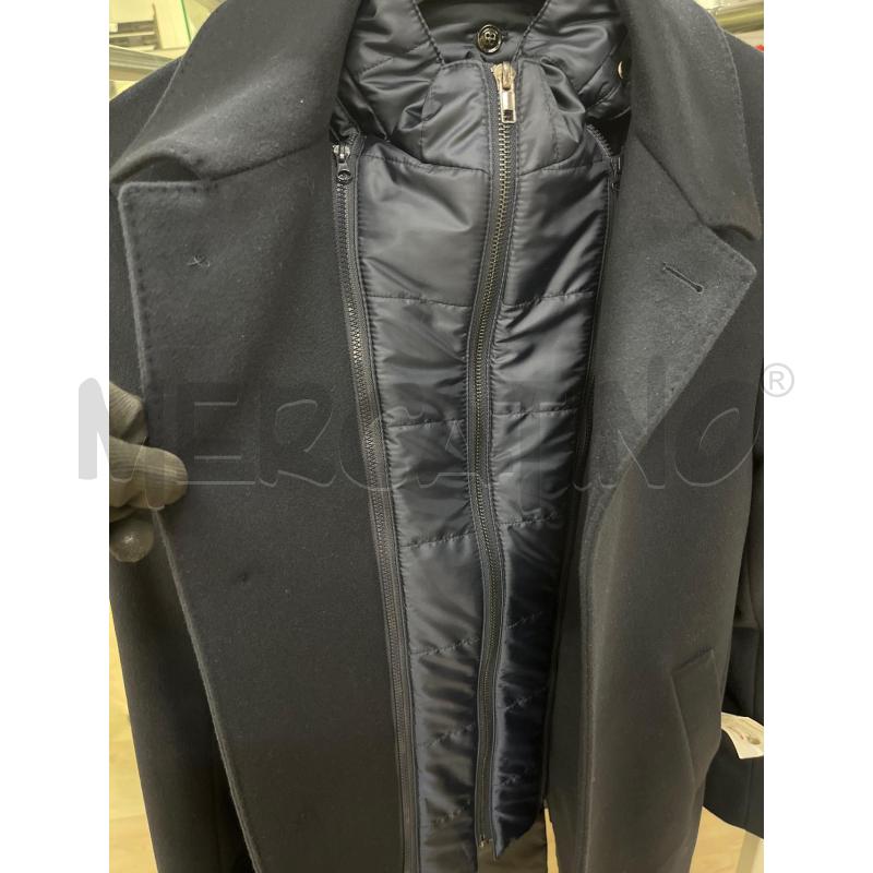 CAPPOTTO UOMO CAPANI BLU NOTTE INTERNO INSERTO PIUMINO | Mercatino dell'Usato Teramo 3