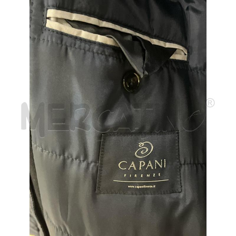 CAPPOTTO UOMO CAPANI BLU NOTTE INTERNO INSERTO PIUMINO | Mercatino dell'Usato Teramo 4