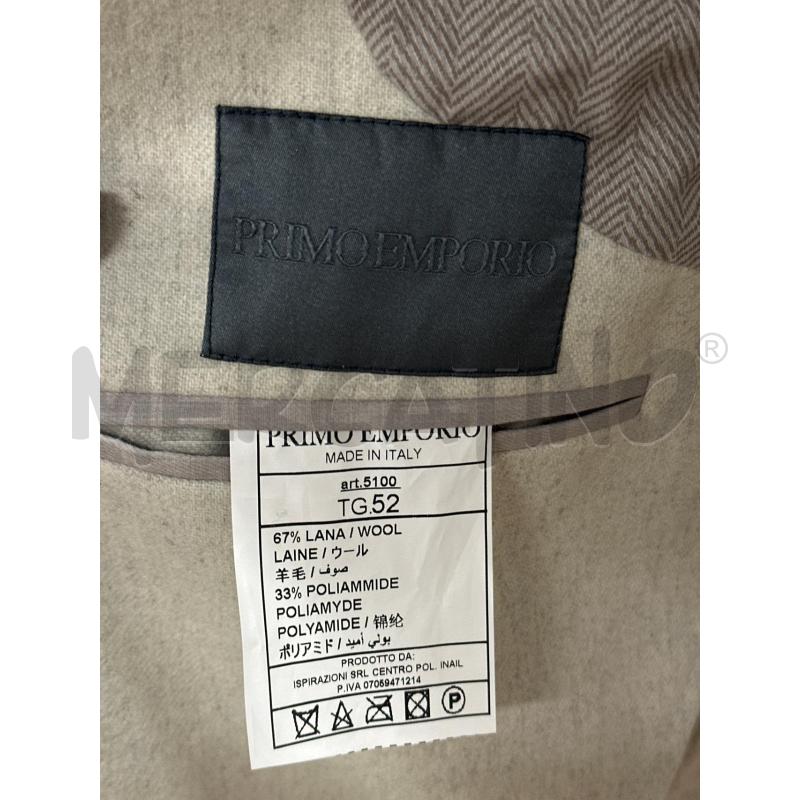 CAPPOTTO UOMO PRIMO EMPORIO GRIGIO GHIACCIO  67 LANA  | Mercatino dell'Usato Teramo 4