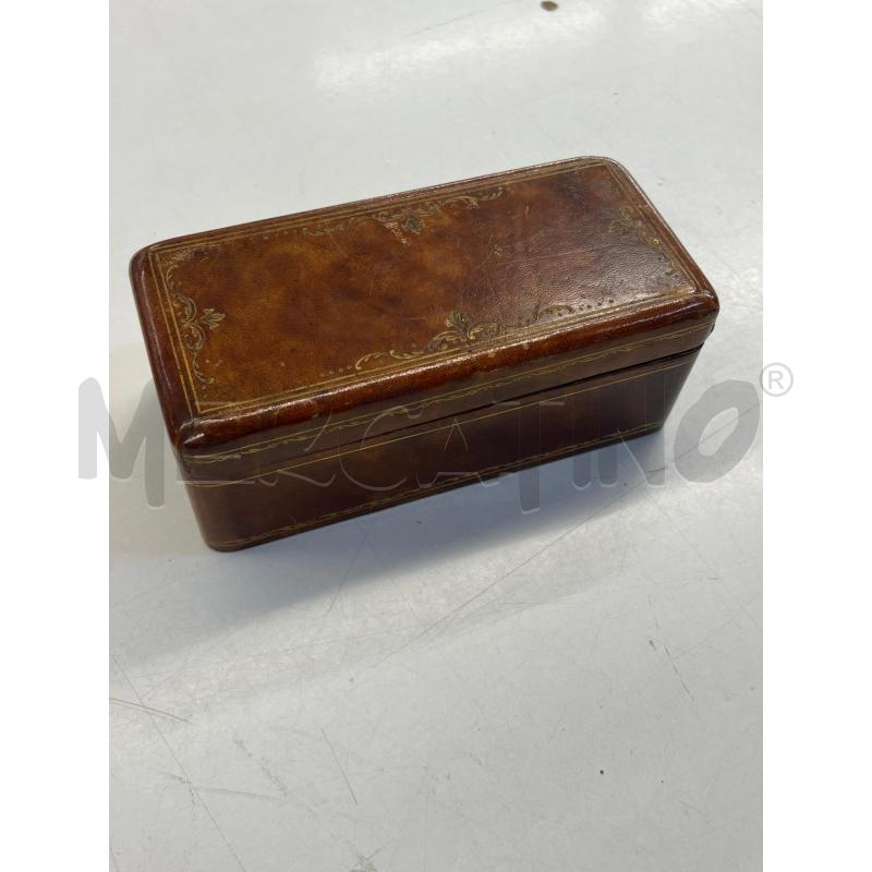 CARILLON EPOCA SCATOLETTA IN PELLE FINITURE DORATE . SVIZZERA | Mercatino dell'Usato Teramo 1
