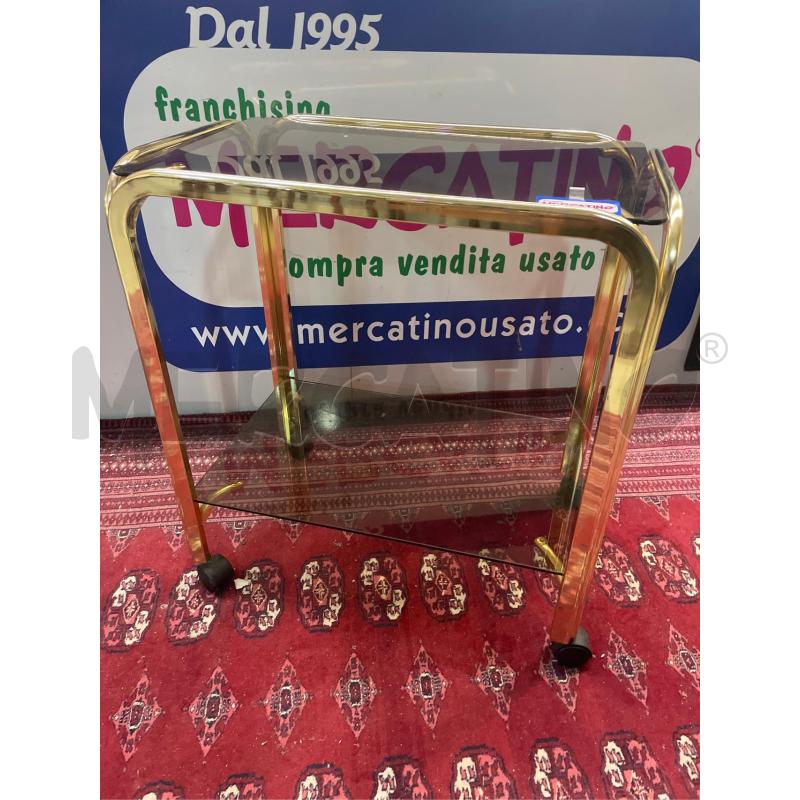 CARRELLINO OTTONE 2 VETRI FUME' | Mercatino dell'Usato Teramo 2