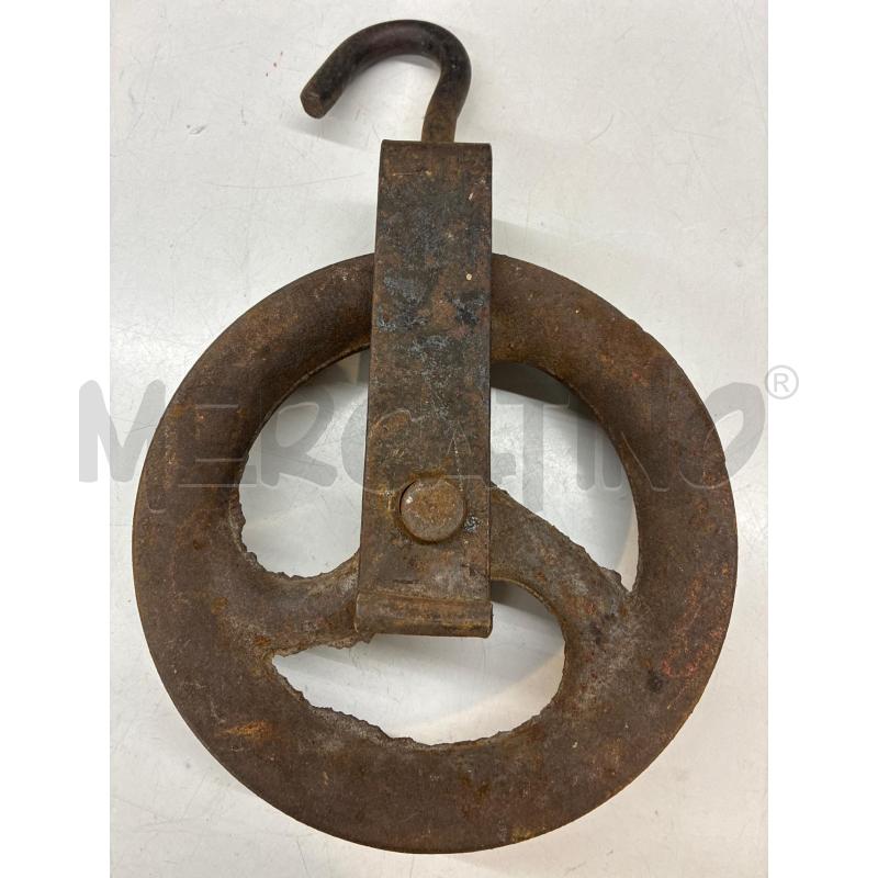 CARRUCOLA IN FERRO ANTICA | Mercatino dell'Usato Teramo 1