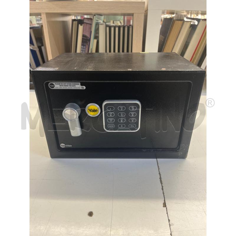 CASSAFORTE YALE TASTIERA DIGITALE + CHIAVE SICUREZZA - J048 | Mercatino dell'Usato Teramo 1