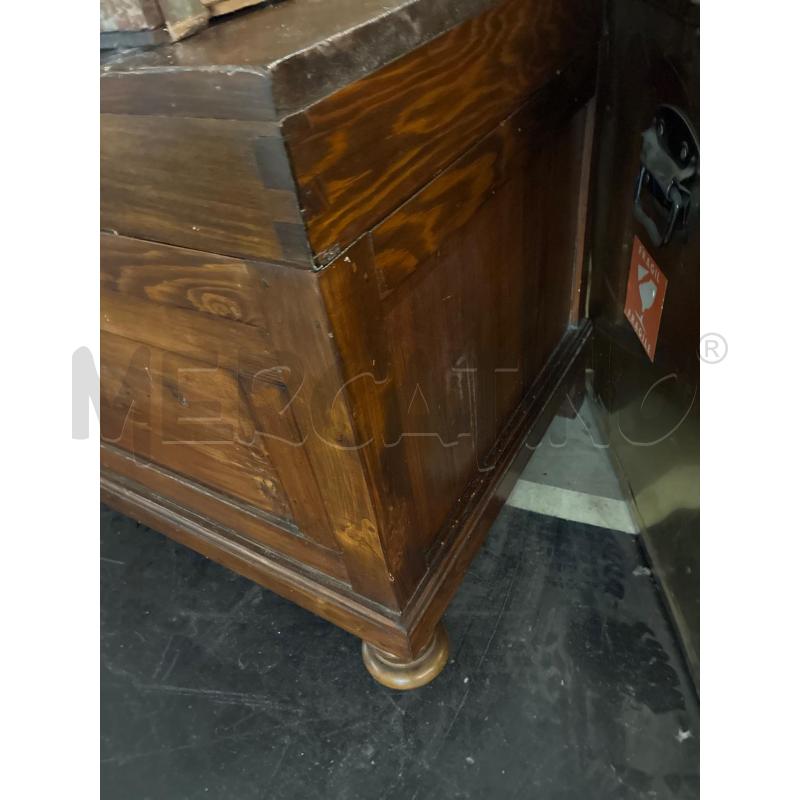 CASSAPANCA IN LEGNO MASSELLO C NOCE | Mercatino dell'Usato Teramo 1