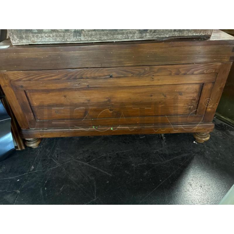 CASSAPANCA IN LEGNO MASSELLO C NOCE | Mercatino dell'Usato Teramo 2