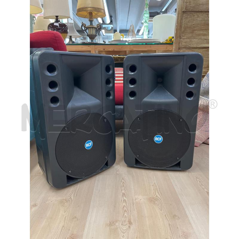 CASSE ACUSTICHE RCF ART 200A CASSE ATTIVE A DUE VIE CON WOOFER DA 12 - COPPIA | Mercatino dell'Usato Teramo 1