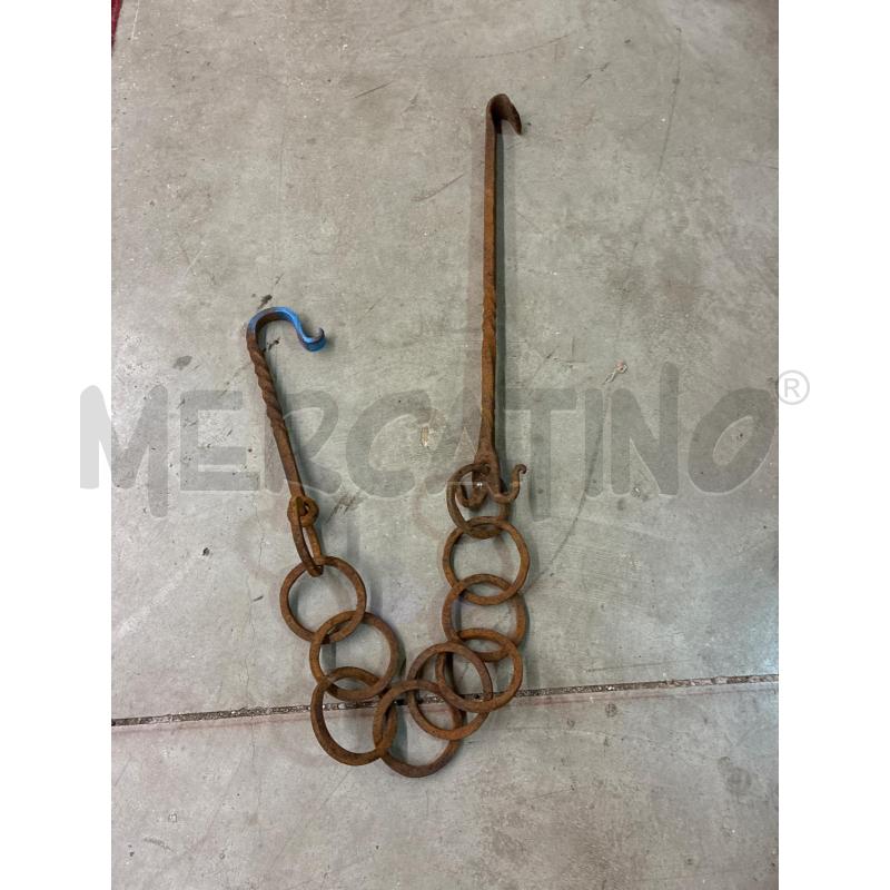 CATENA PER CAMINO FERRO VECCHIA | Mercatino dell'Usato Teramo 2
