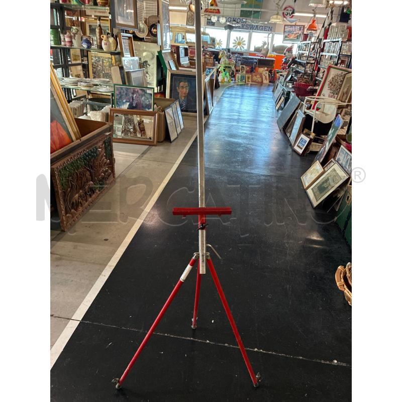 CAVALLETTO PITTORE ROSSO FERRO | Mercatino dell'Usato Teramo 1