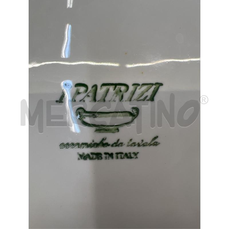 CENTROTAVOLA CERAMICA BIANCO MOLTO GRANDE VASSOIO TONDOO RILIEVO | Mercatino dell'Usato Teramo 3