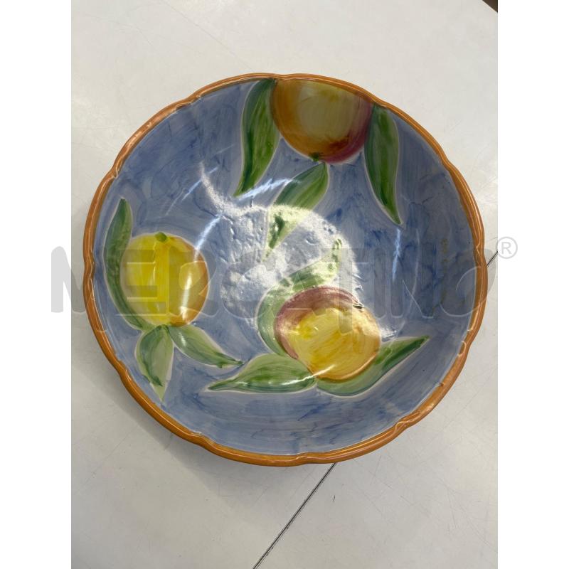 CENTROTAVOLA CERAMICA VIETRI DIPINTO | Mercatino dell'Usato Teramo 1