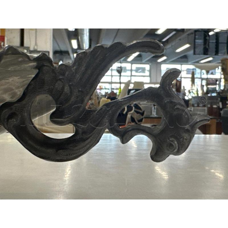 CENTROTAVOLA EPOCA IN PELTRO OVALE A SBALZO  | Mercatino dell'Usato Teramo 5