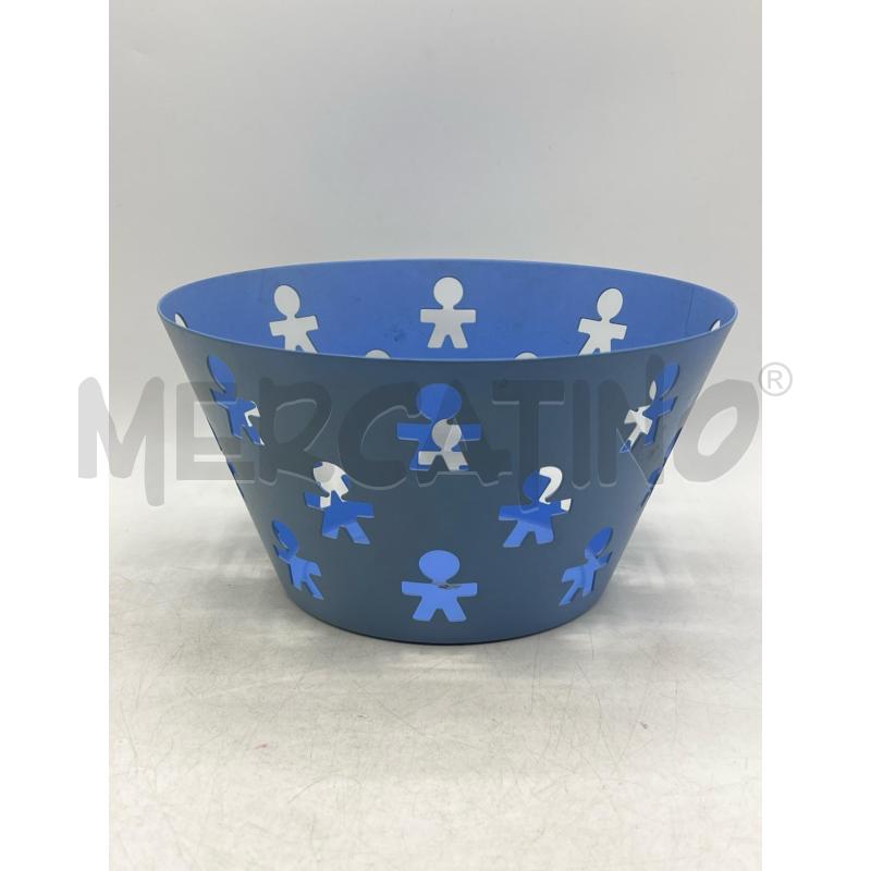 CENTROTAVOLA FRUTTIERA ALESSI GIROTONDO AZZURRO  | Mercatino dell'Usato Teramo 1