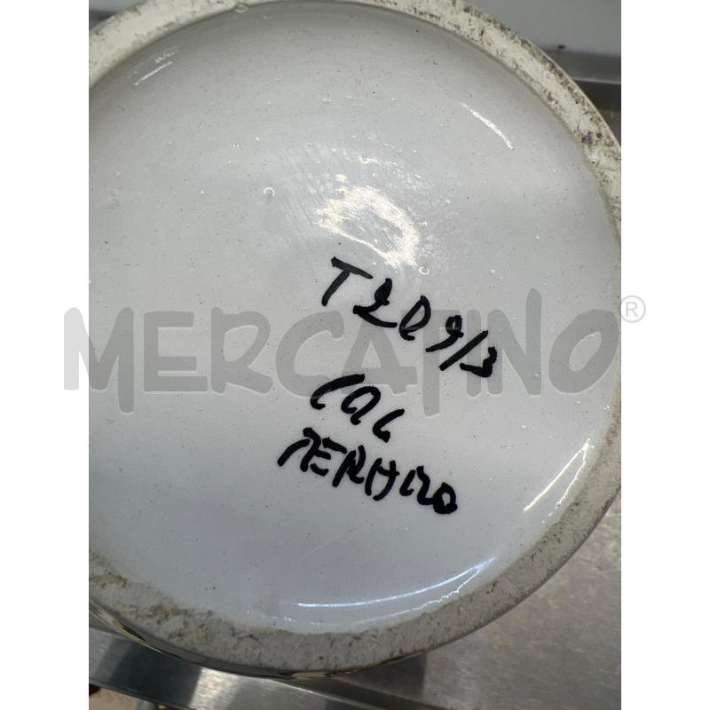 CESTINO CERAMICA CASTELLI FIORE CON MANICO | Mercatino dell'Usato Teramo 2