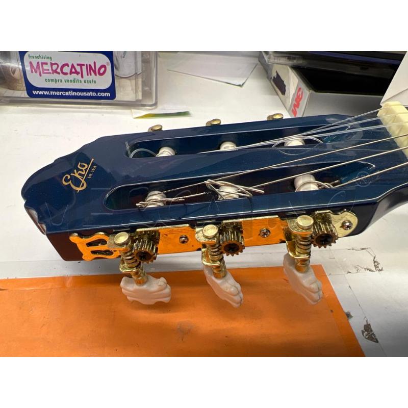 CHITARRA CLASSICA EKO CS 10  BLS - TONI BLU NERI | Mercatino dell'Usato Teramo 3