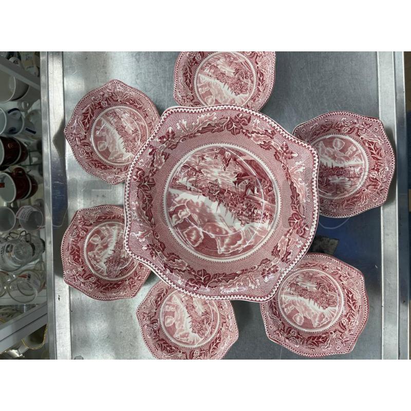 CIOTOLA STAMPA INGLESE ROSSA + 6 CIOTOLINE | Mercatino dell'Usato Teramo 1
