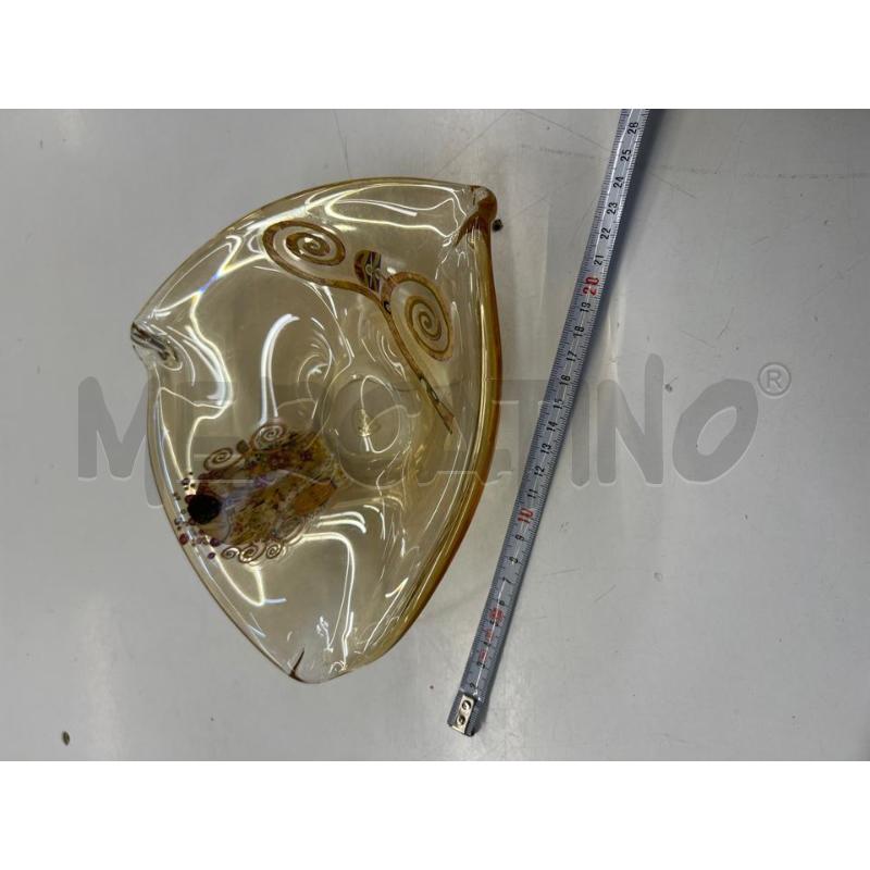 CIOTOLINA VETRO DORATA STAMPA KLIMT | Mercatino dell'Usato Teramo 4