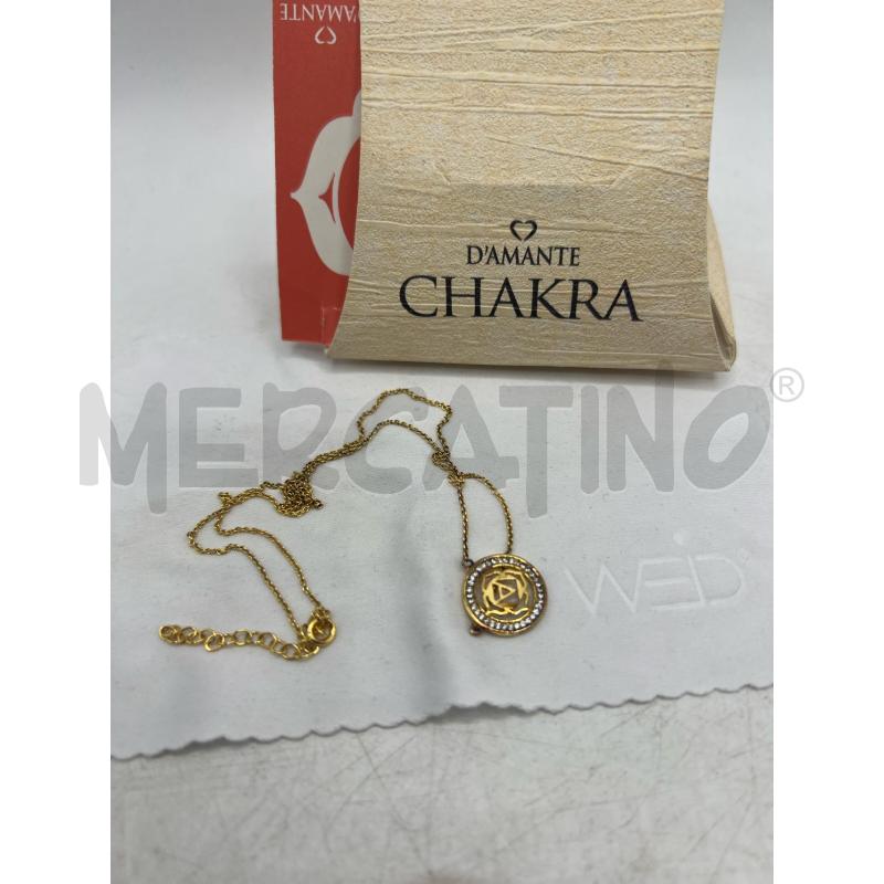 COLLANA D'AMANTE CHAKRA ARG 925 RODIATO | Mercatino dell'Usato Teramo 1