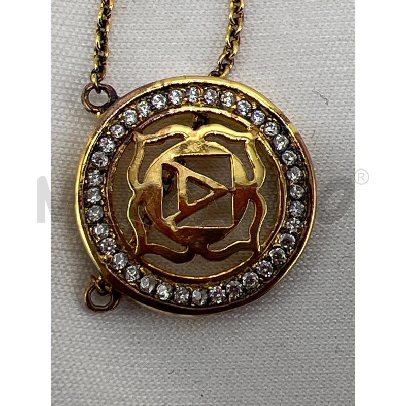 COLLANA D'AMANTE CHAKRA ARG 925 RODIATO | Mercatino dell'Usato Teramo 2