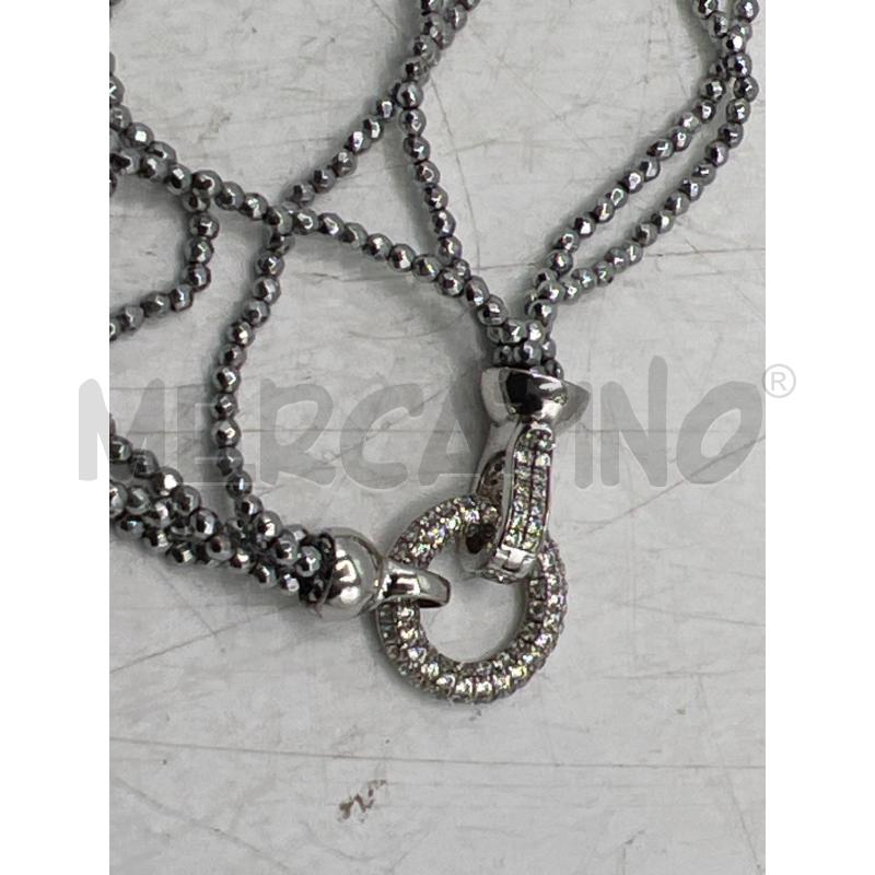 COLLANA PERLE BAROCCHE CHIUSURA EMATITE | Mercatino dell'Usato Teramo 2