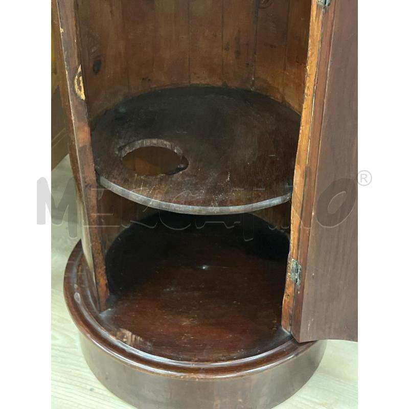 COMODINO EPOCA TUTTO TONDO 1 ANTA SOPRA MARMO GRIGIO | Mercatino dell'Usato Teramo 4