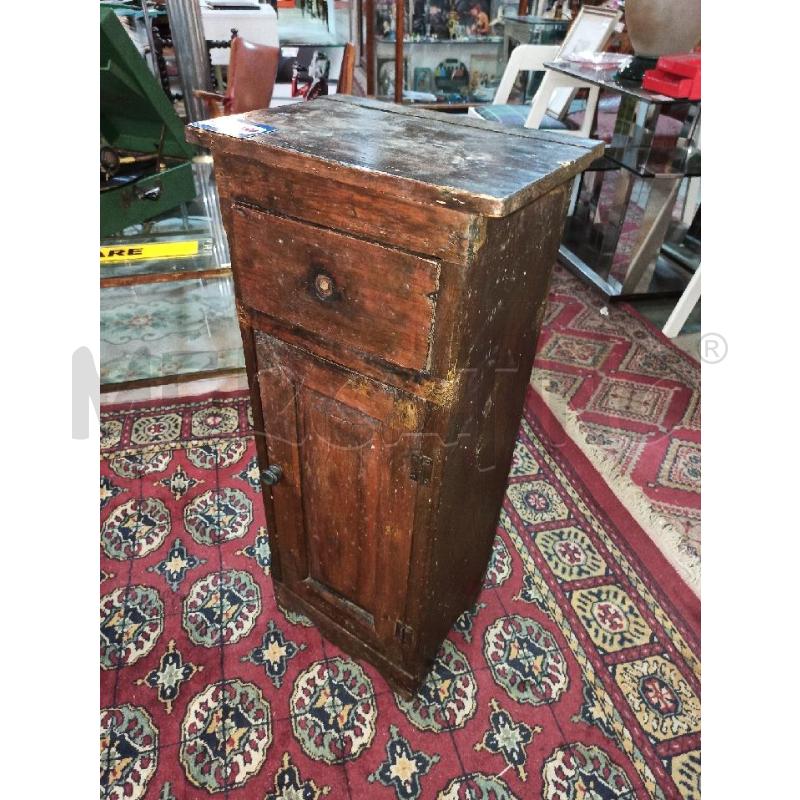 COMODINO LEGNO EPOCA 1 SP 1 CASS | Mercatino dell'Usato Teramo 1