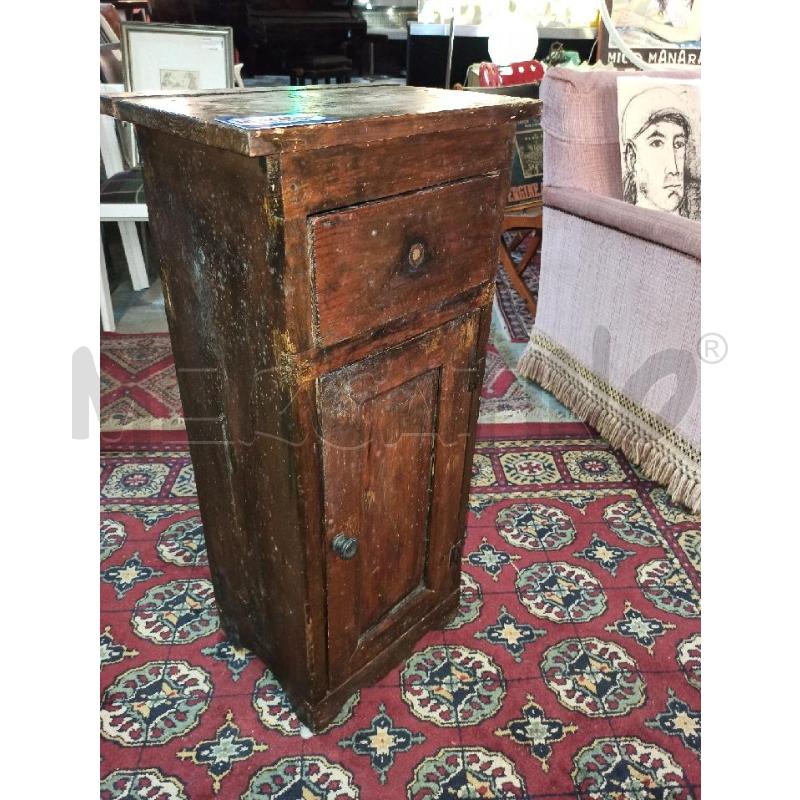 COMODINO LEGNO EPOCA 1 SP 1 CASS | Mercatino dell'Usato Teramo 2