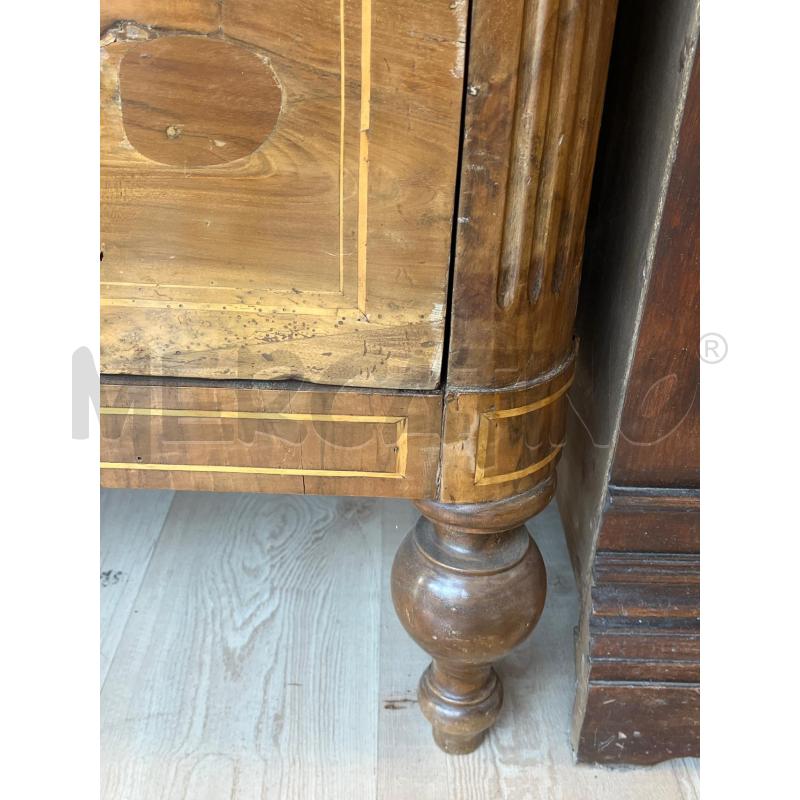 COMO' EPOCA IN LEGNO MASSELLO 3 CASSETTONI LEGNO  CHIARO -  | Mercatino dell'Usato Teramo 3