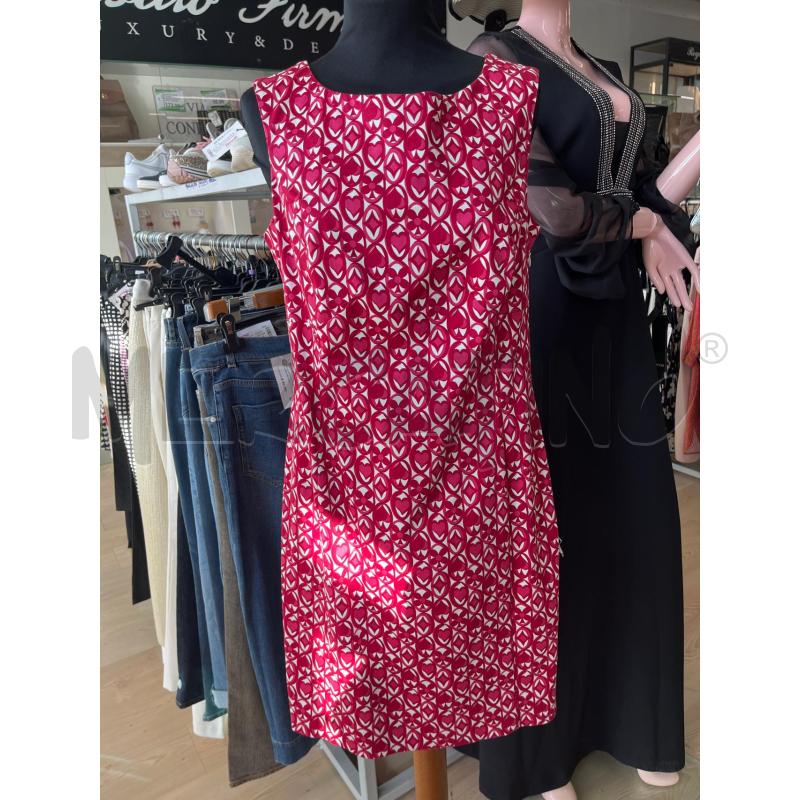 COMPLETO DONNA LOVE MOSCHINO VESTITO E GIACCA COL AMARENA FANTASIA BIANCA SEMI CARTE | Mercatino dell'Usato Teramo 4
