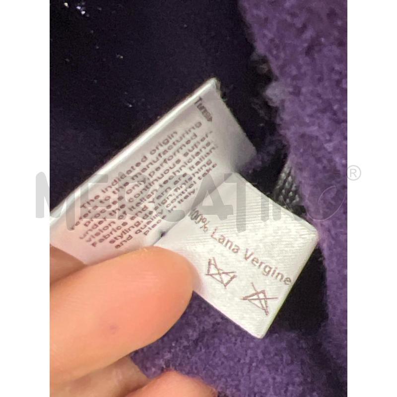 COMPLETO DONNA LUISA SPAGNOLI VIOLA VESTITO E COPRISPALLA  | Mercatino dell'Usato Teramo 5