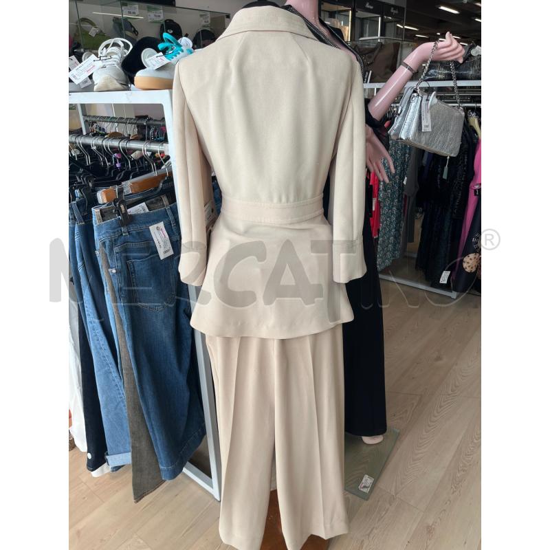 COMPLETO DONNA L'AUTRECHOSE BEIGE GIACCA E PANTALONE COL SABBIA  | Mercatino dell'Usato Teramo 2