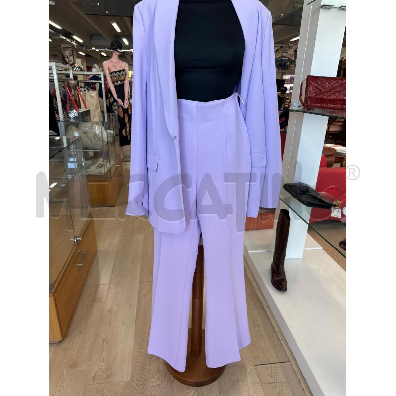 COMPLETO DONNA TWINSET LILLA GIACCA E PANTALONE CLASSIC | Mercatino dell'Usato Teramo 2