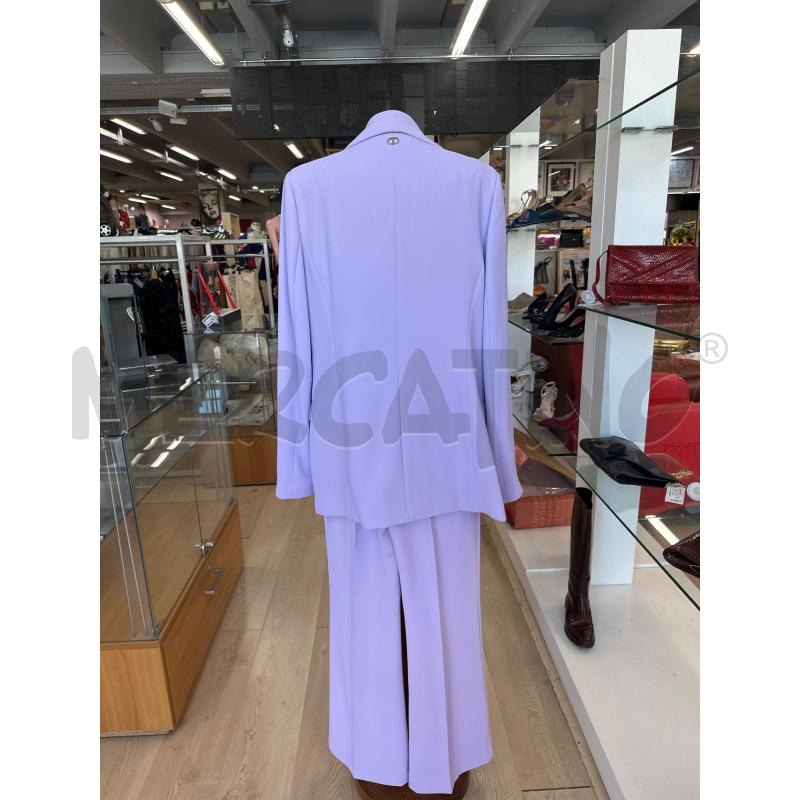COMPLETO DONNA TWINSET LILLA GIACCA E PANTALONE CLASSIC | Mercatino dell'Usato Teramo 3