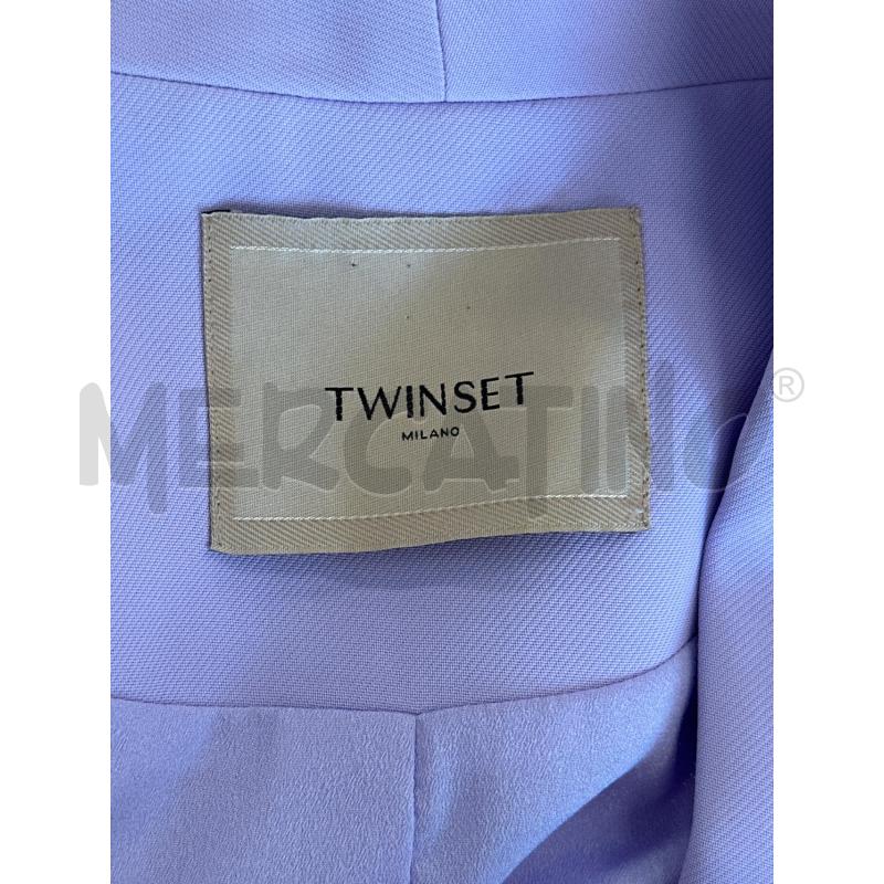 COMPLETO DONNA TWINSET LILLA GIACCA E PANTALONE CLASSIC | Mercatino dell'Usato Teramo 5