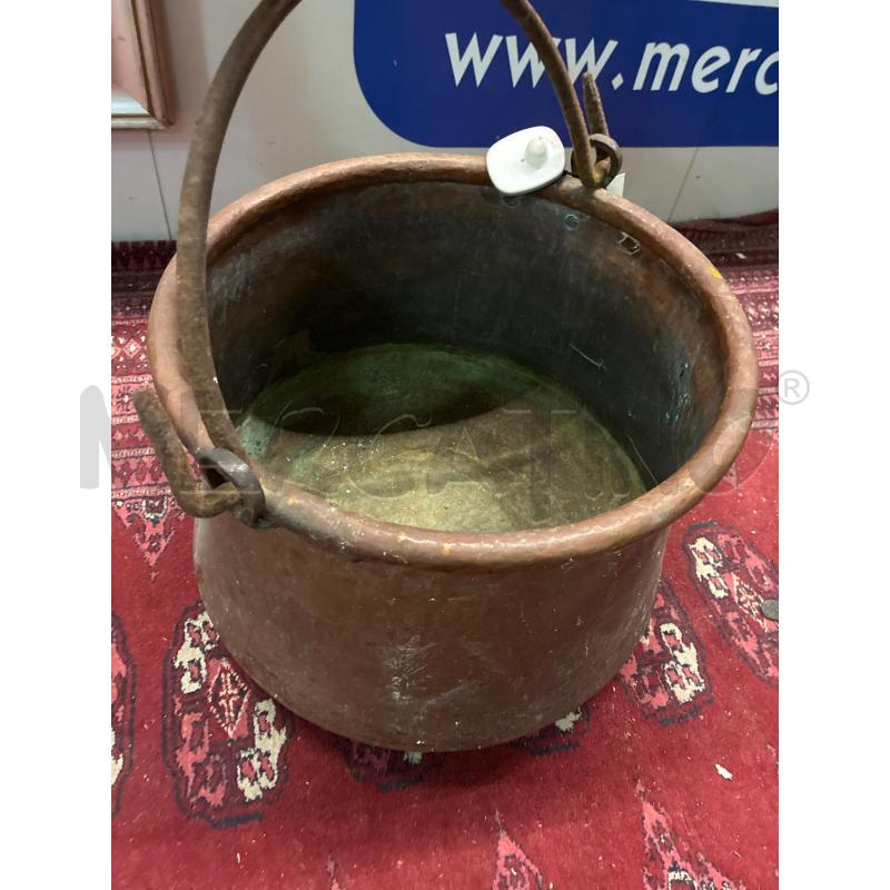 CONCA RAME VECCHIA MANICO ALTO | Mercatino dell'Usato Teramo 1