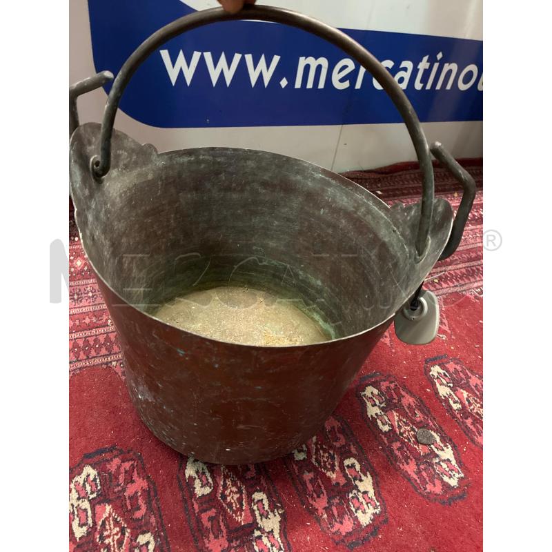 CONCA RAME VECCHIA MANICO IN ALTO | Mercatino dell'Usato Teramo 1