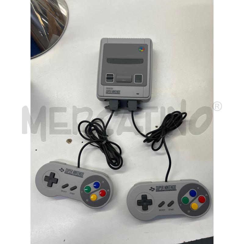 CONSOLLE SUPER NINTENDO CLASSIC MINI 20+1 GIOCHI | Mercatino dell'Usato Teramo 2